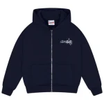 Drama Call NAVY LINE-STA ZIP UP HOOD