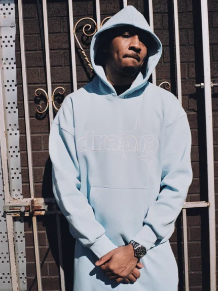 Drama Call BABY BLU LINESTAR HOOD