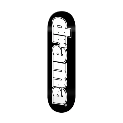Drama call BLACK STAPLE SKATEBOARD (8.0)
