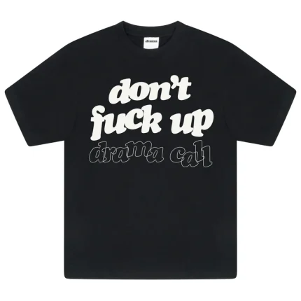 Drama call STAKES TEE (BLACK)
