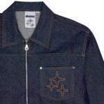 Dramascall 3STA JACKET DENIM (RAW INDIGO)