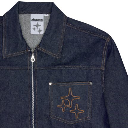 Dramascall 3STA JACKET DENIM (RAW INDIGO)