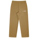 CAMEL BROWN LINE-STA OPEN LEG BOTTOMS