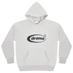 CLOUD GREY OVAL HOODIE
